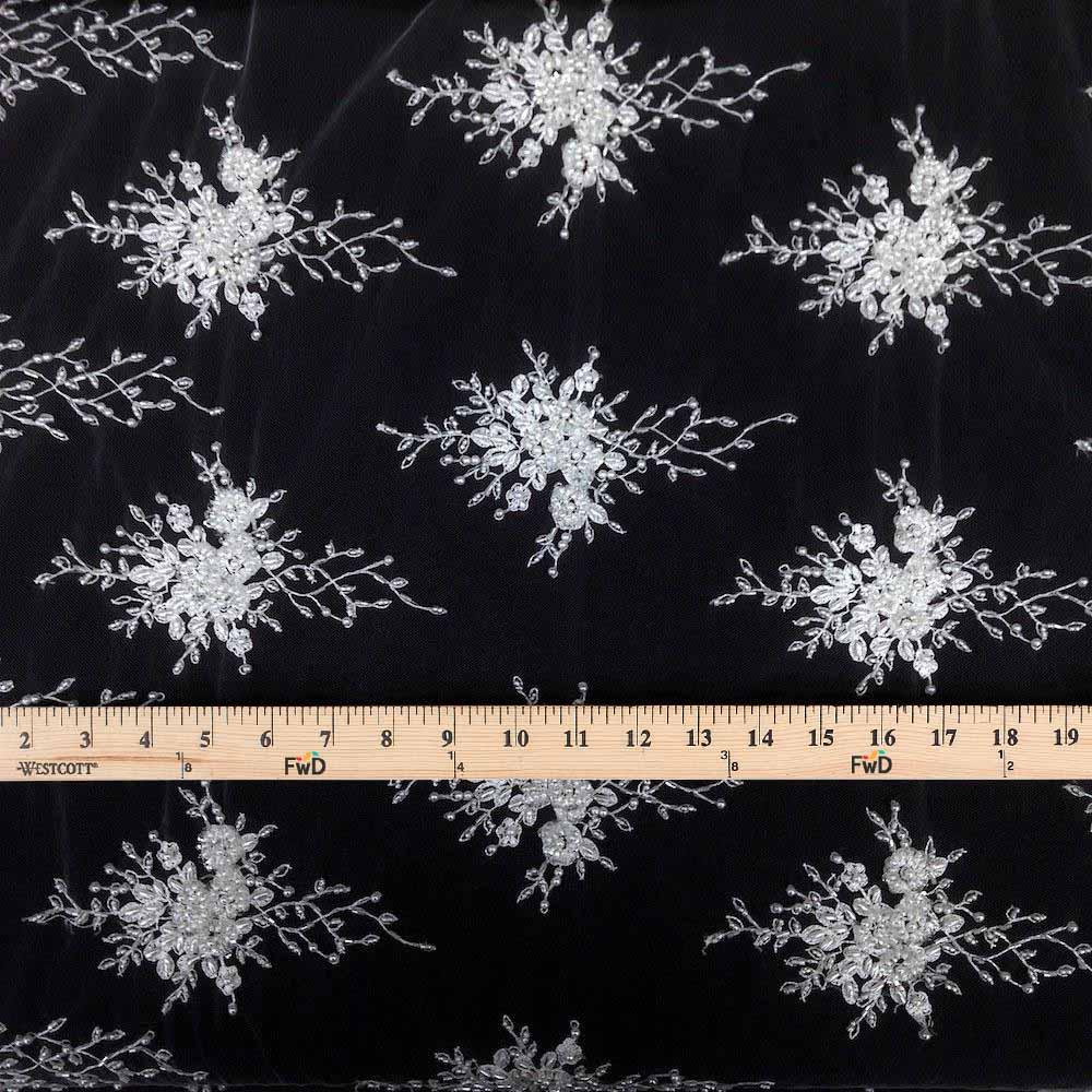 Spirit Bridal Lace Beaded Fabric - Image 5