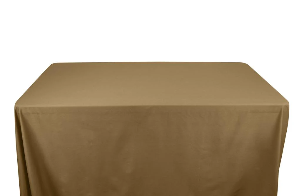 Stretch Broadcloth Banquet Rectangular Table Covers - 6 Feet - Image 11