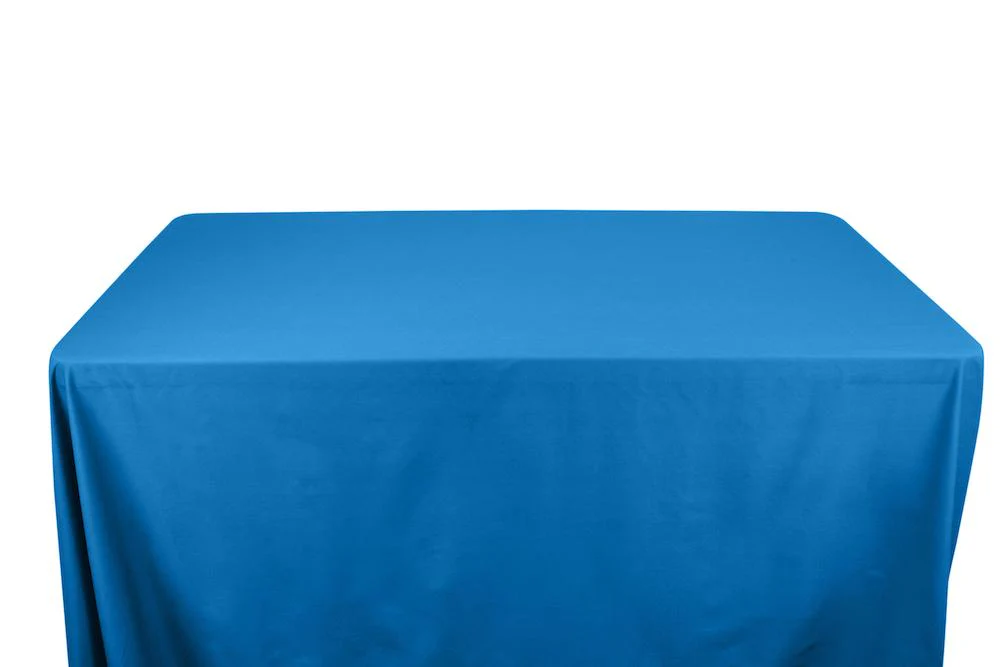 Stretch Broadcloth Banquet Rectangular Table Covers - 6 Feet - Image 12