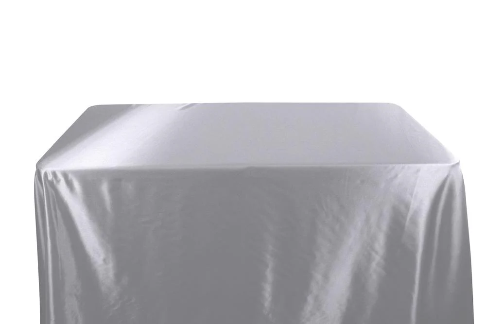 Stretch Charmeuse Satin Banquet Rectangular Table Covers - 6 Feet - Image 27
