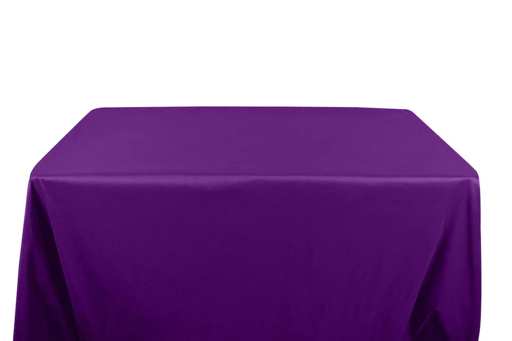 Stretch Taffeta Banquet Rectangular Table Covers - 6 Feet - Image 24
