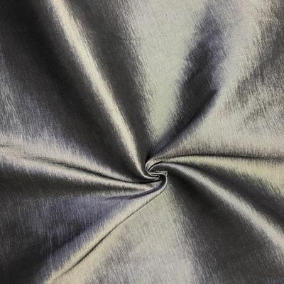 Stretch Taffeta Rod Pocket Curtains - Grey - Image 3