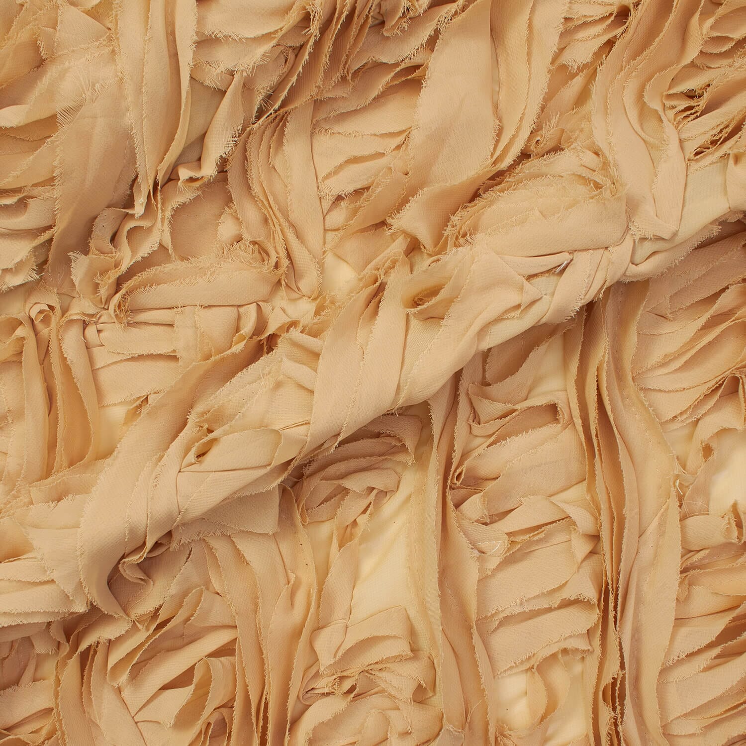 Striped Ruffle Chiffon Embroidery - Image 10