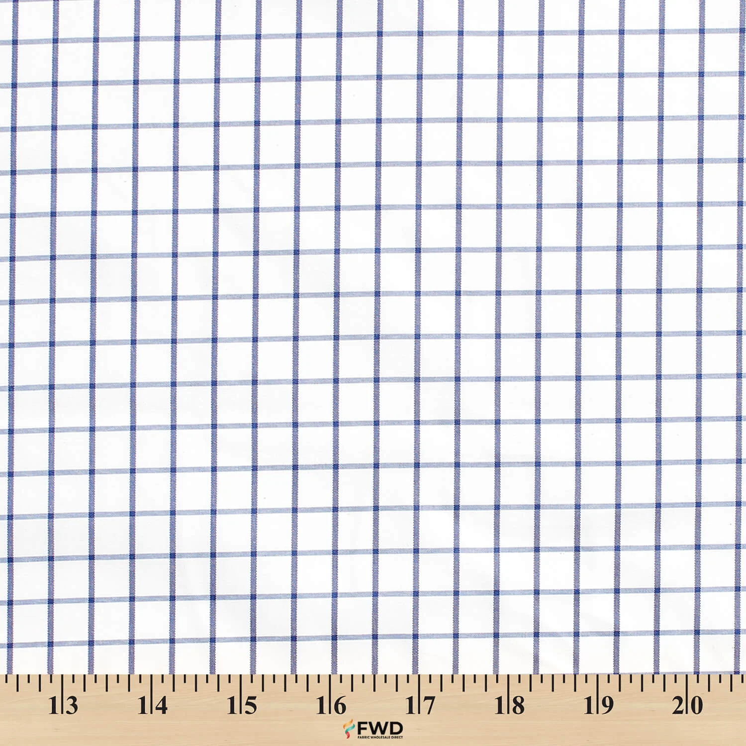Suave 1/2" Gingham Check Shirting Poplin - Image 7