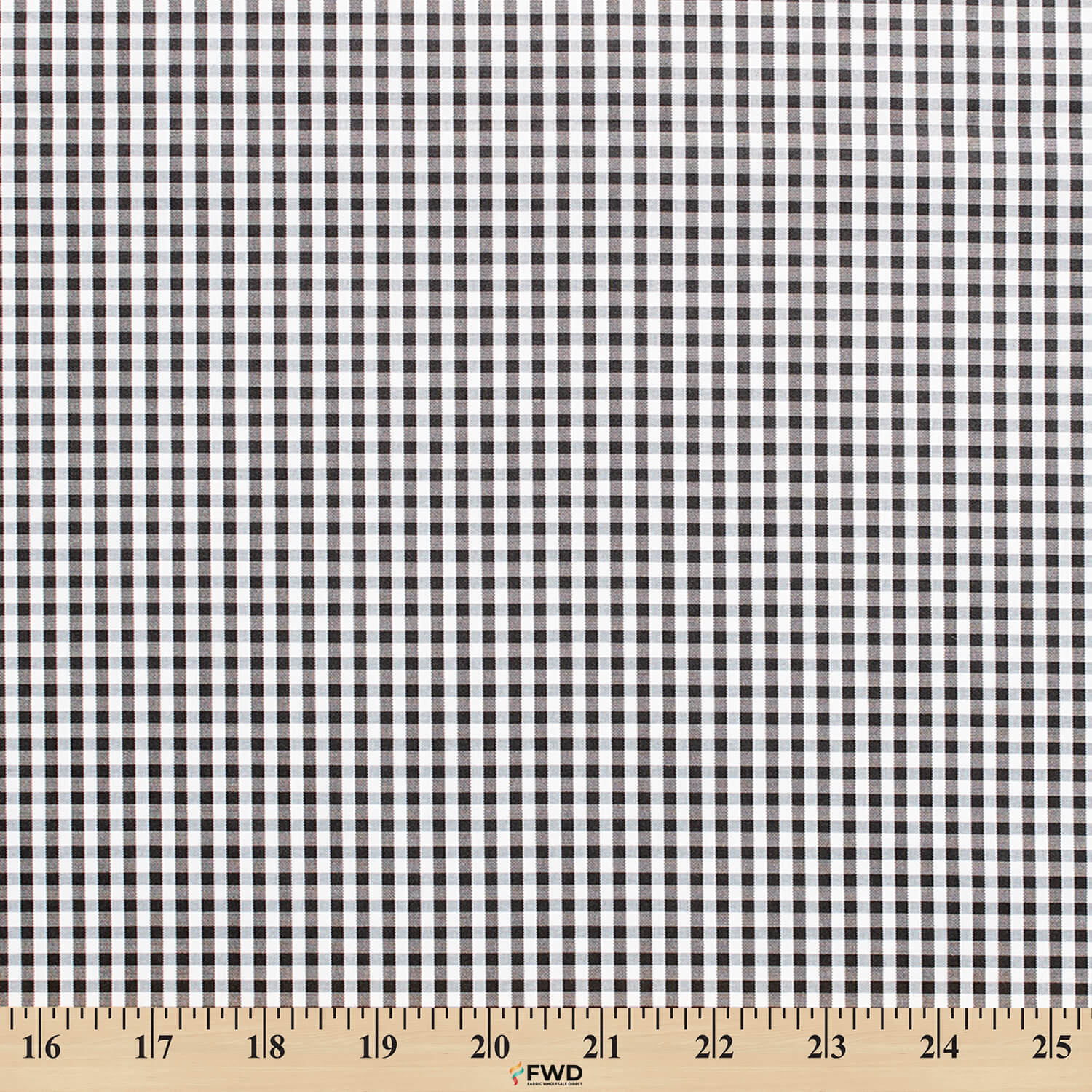Suave 1/8" Gingham Check Shirting Poplin - Image 10