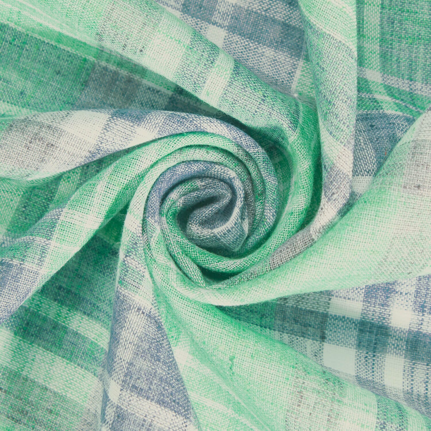 Tartan Plaid Linen-Look - Image 9