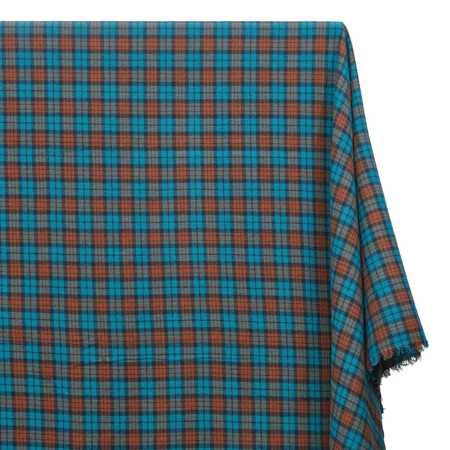 Tartan Plaid Yarn Dyed Brushed Cotton Flannel (Design 16)