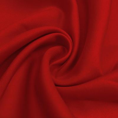 Polyester Twill Rod Pocket Curtains - Red - Image 3