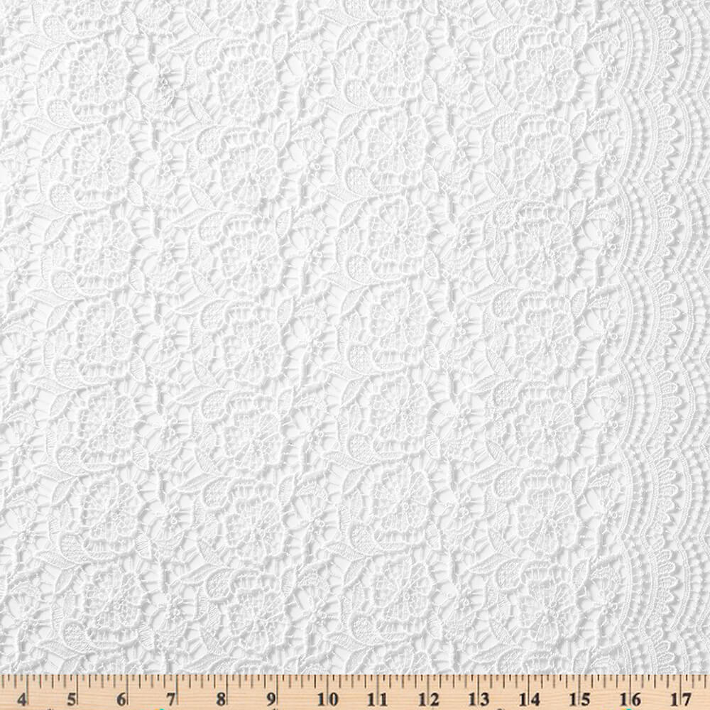 Violet Guipure French Venice Lace - Image 4