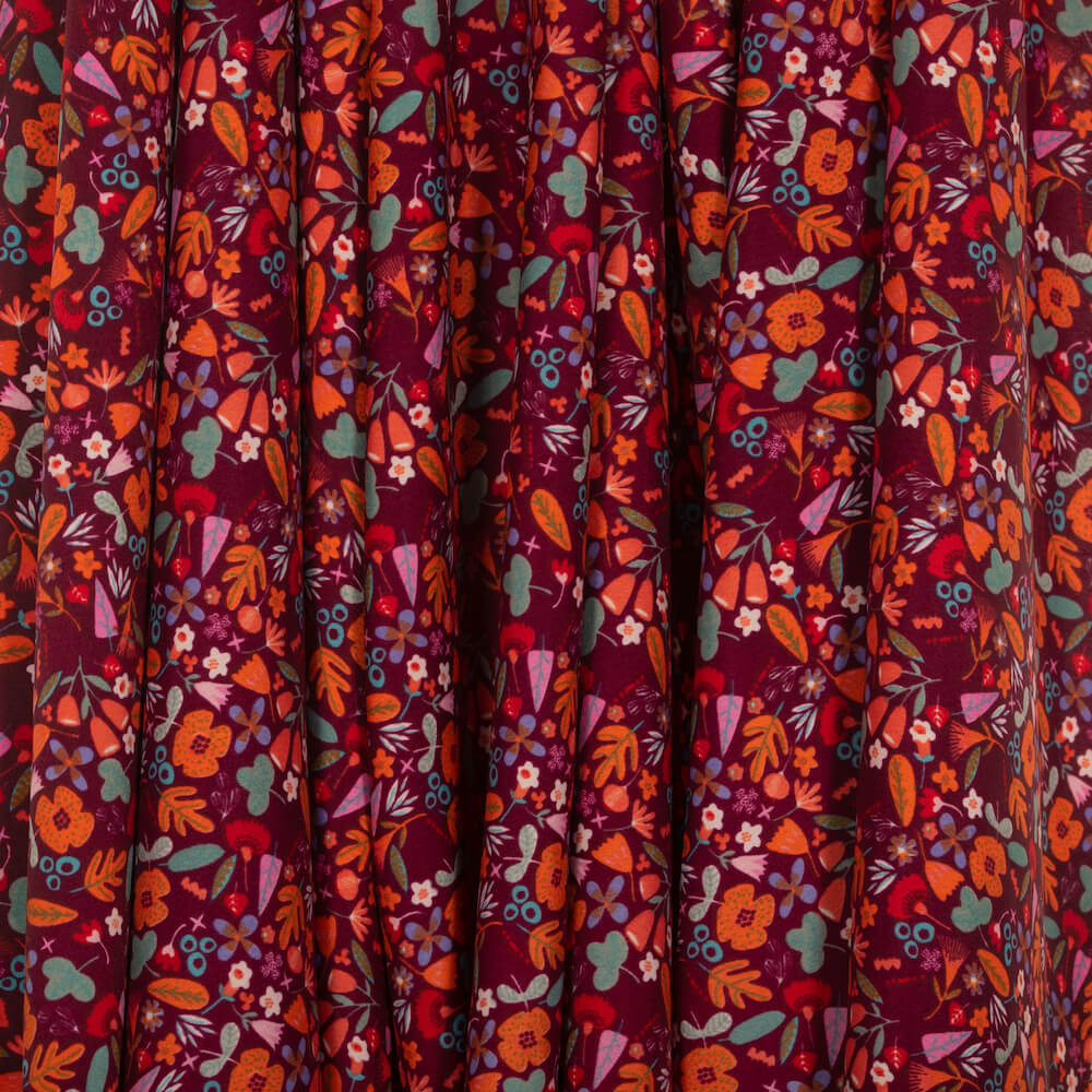 Wildflower Crepe De Chine Print - Image 6