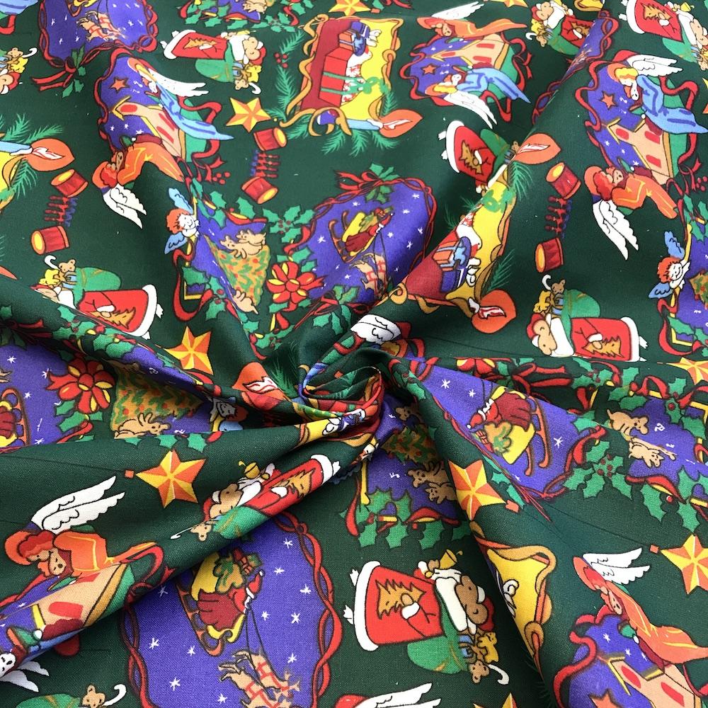 Yamas Hunter Printed Cotton - Image 2