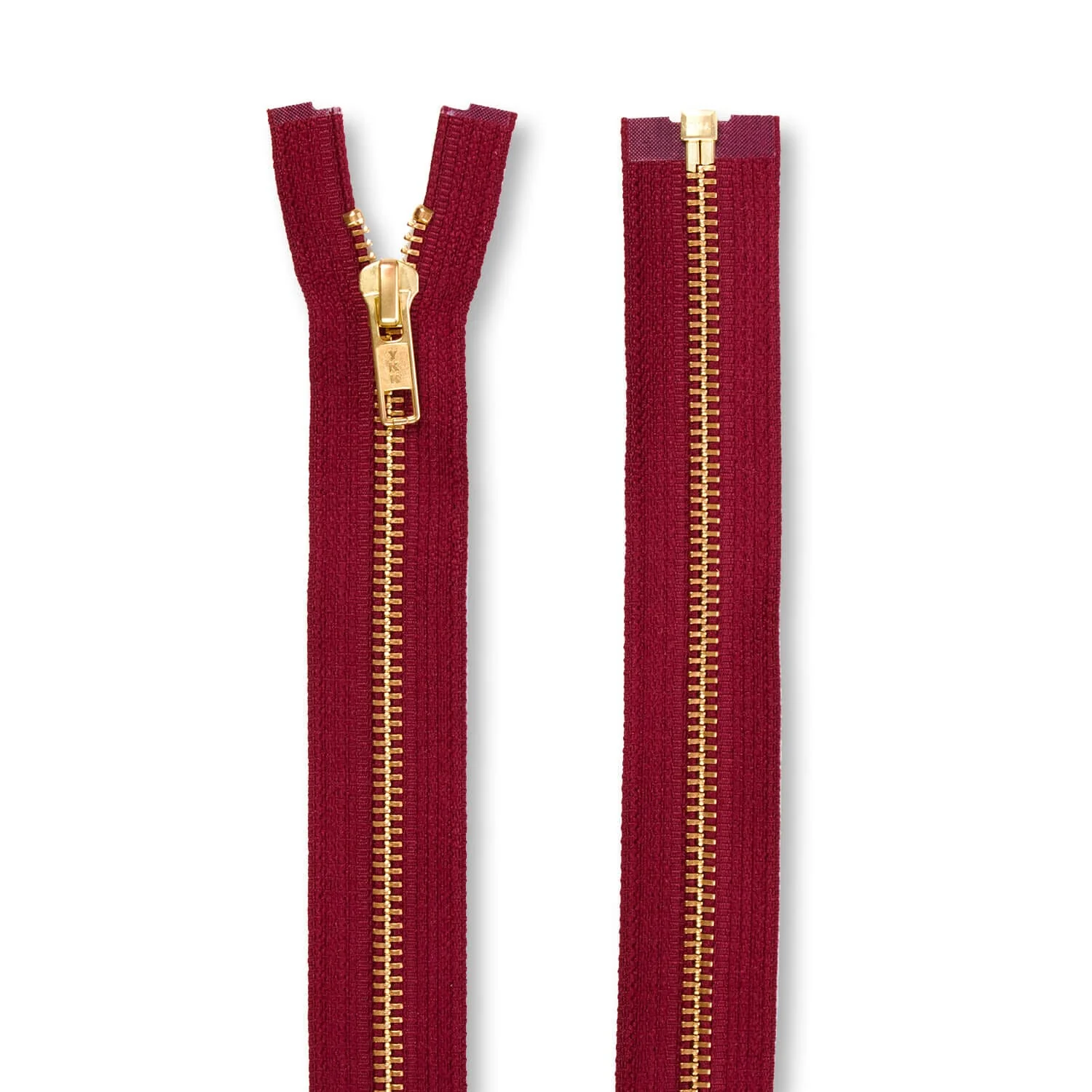 YKK #5 Brass Separating Zipper - Image 16