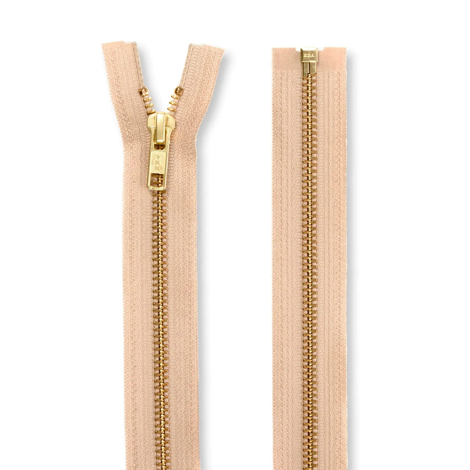 YKK #5 Brass Separating Zipper - Image 28